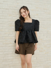 【一部予約】ベーシックベルトレスショートパンツ【発送予定日 4月上旬〜4月中旬】