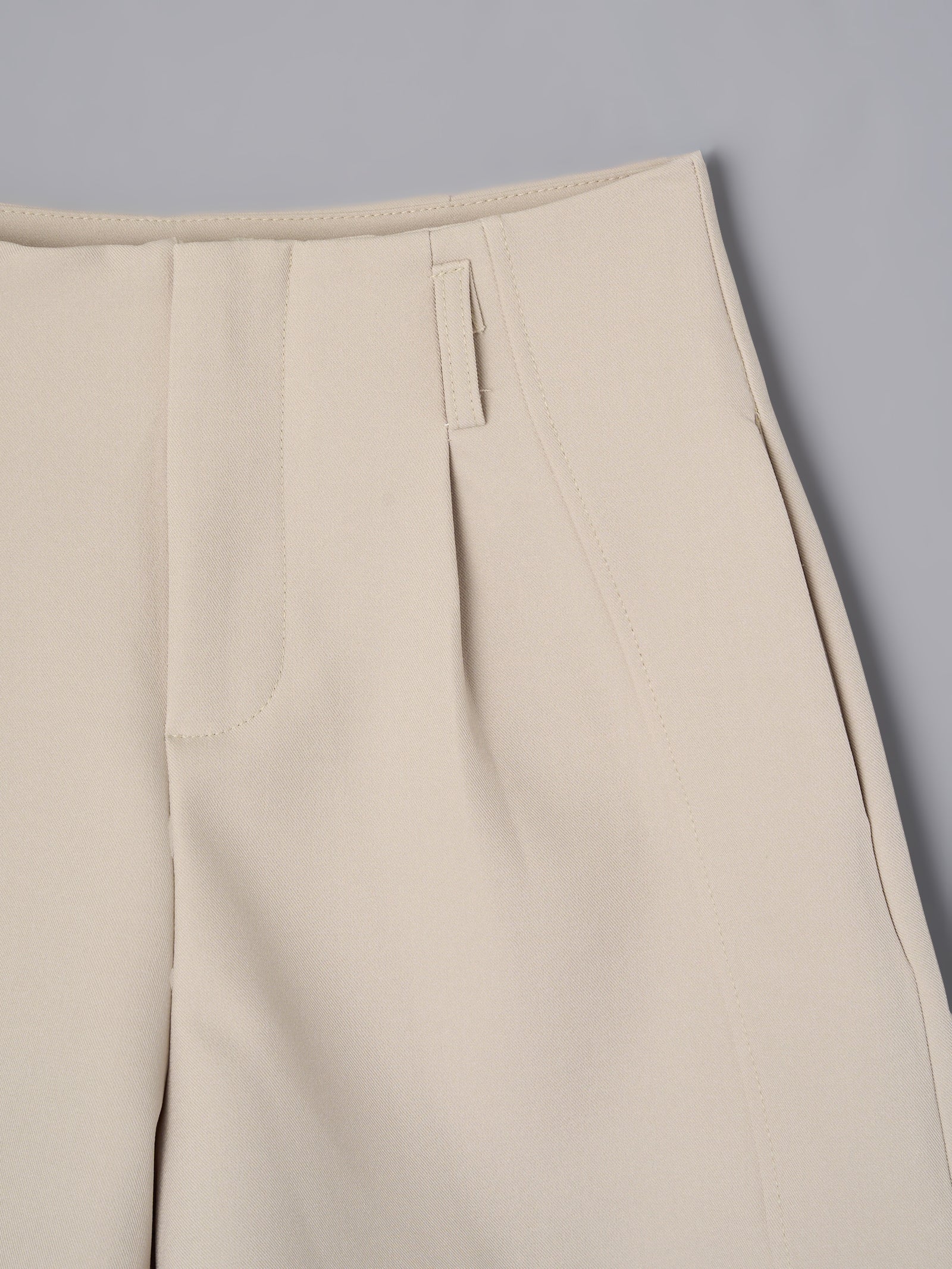 ベーシックベルトレスショートパンツ