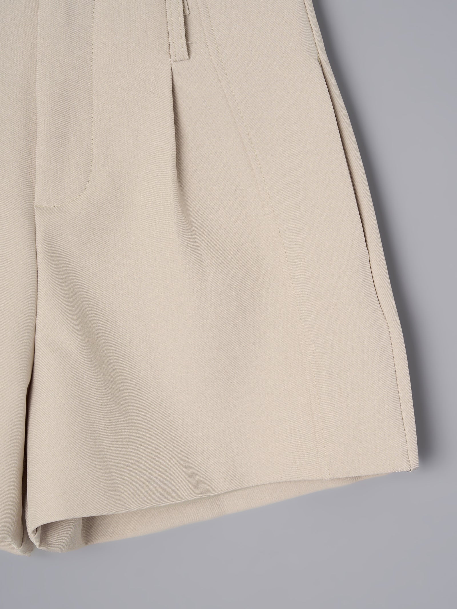 ベーシックベルトレスショートパンツ