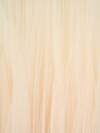 ボリュームロングチュールスカート