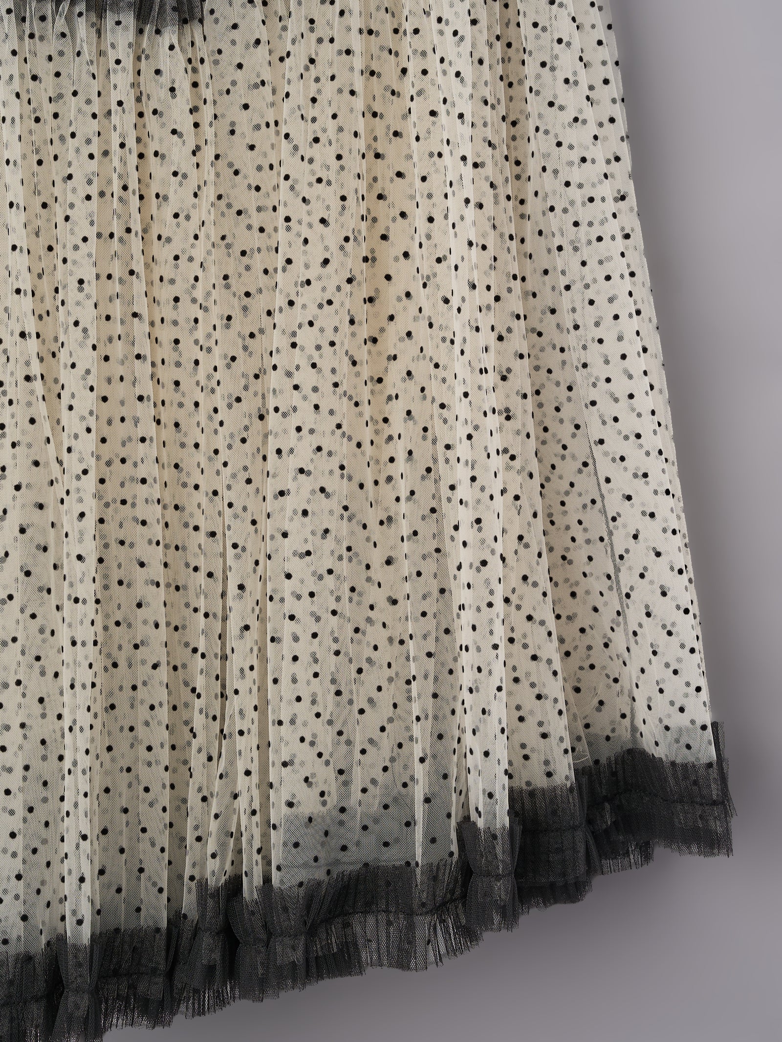 【一部予約】ボリュームドットチュールスカート【発送予定日 3月下旬~4月上旬】