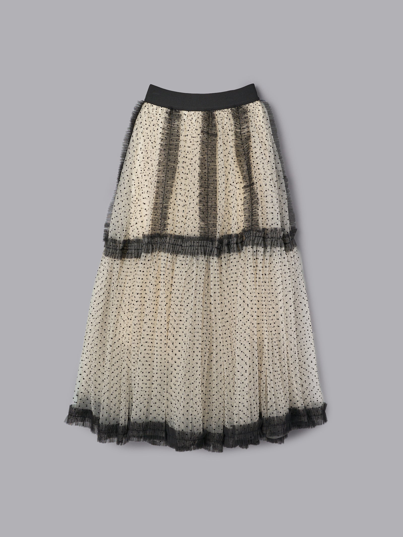 【一部予約】ボリュームドットチュールスカート【発送予定日 3月下旬~4月上旬】