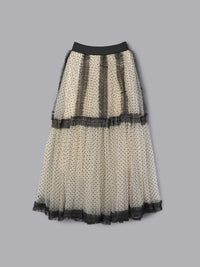 【一部予約】ボリュームドットチュールスカート【発送予定日 3月下旬~4月上旬】