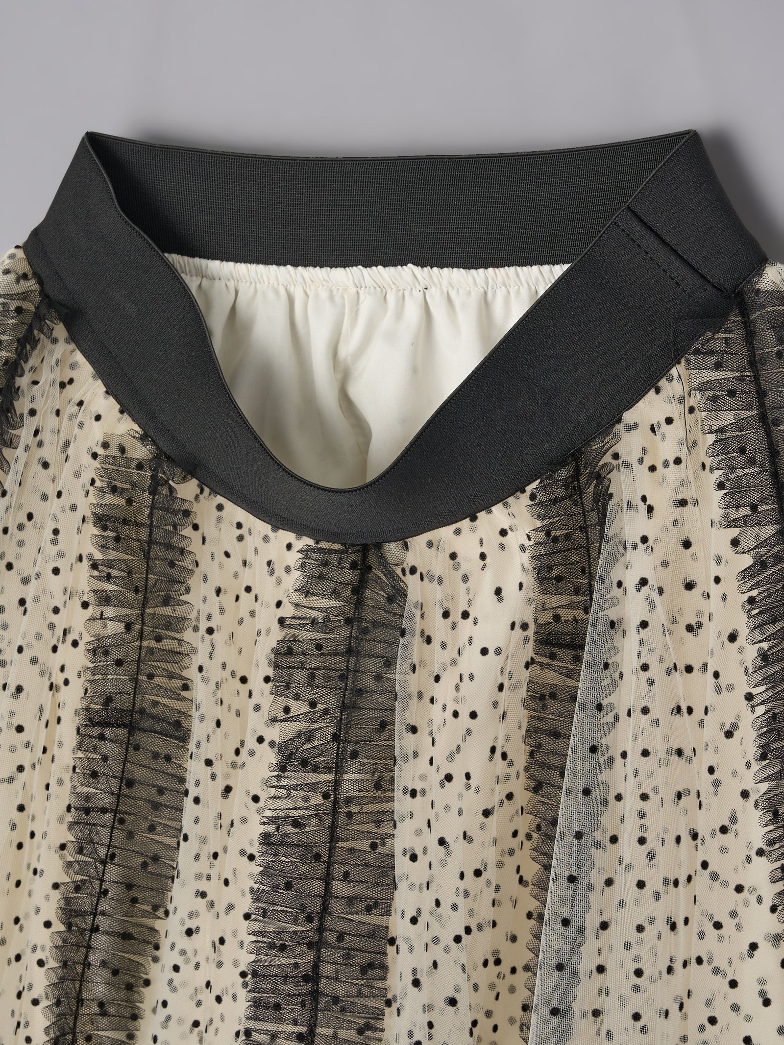 【一部予約】ボリュームドットチュールスカート【発送予定日 3月下旬~4月上旬】