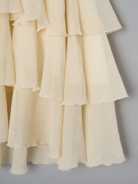 シアーメロウティアードスカート