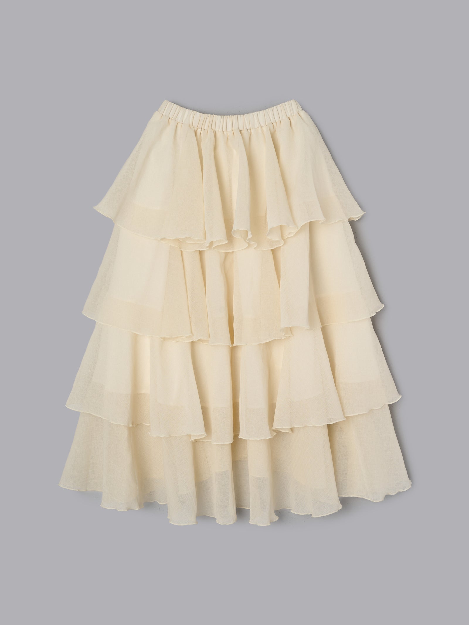 シアーメロウティアードスカート