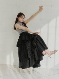 ランダムフレアスカート