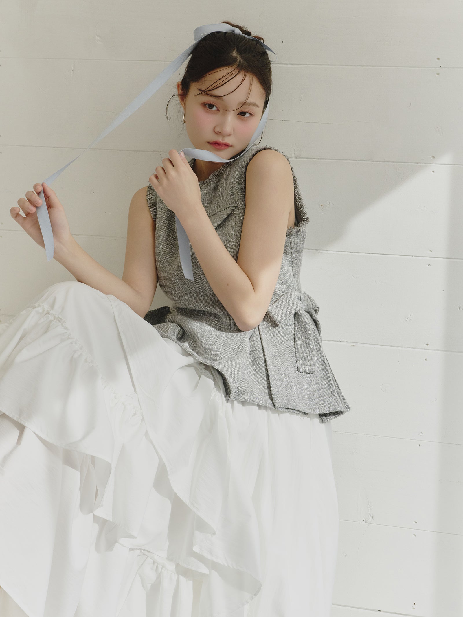 ランダムフレアスカート