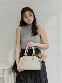 ミニマルボストンバッグ