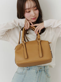 ミニマルボストンバッグ