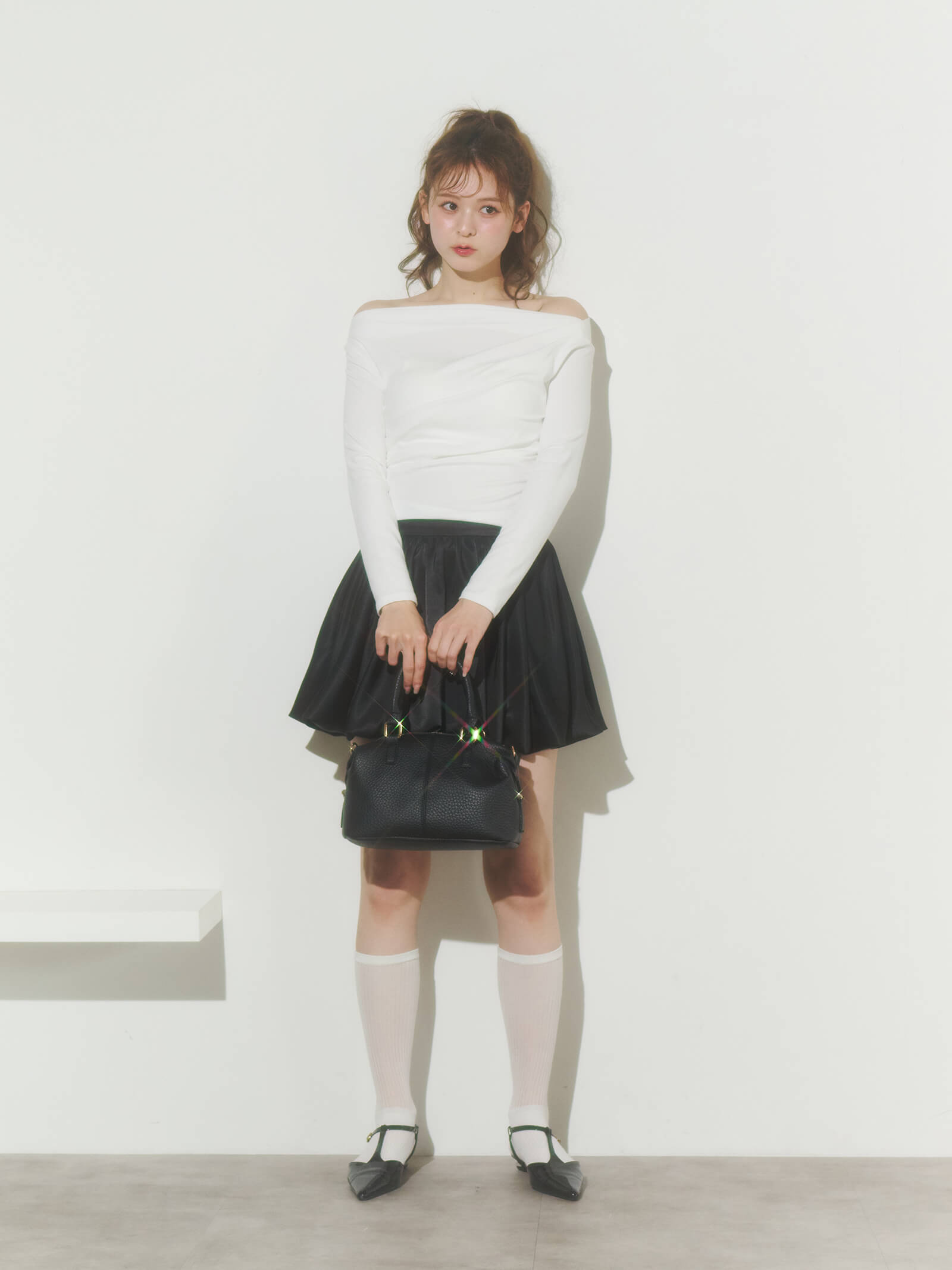 ミニマルボストンバッグ