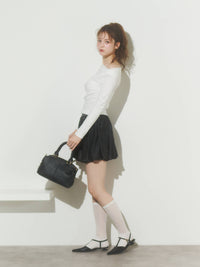 ミニマルボストンバッグ