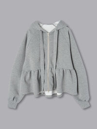 ダンボールペプラムリボンスウェット