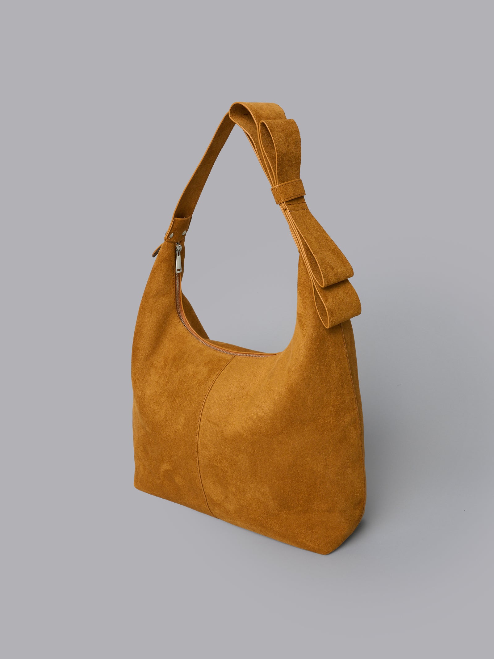 brown suede