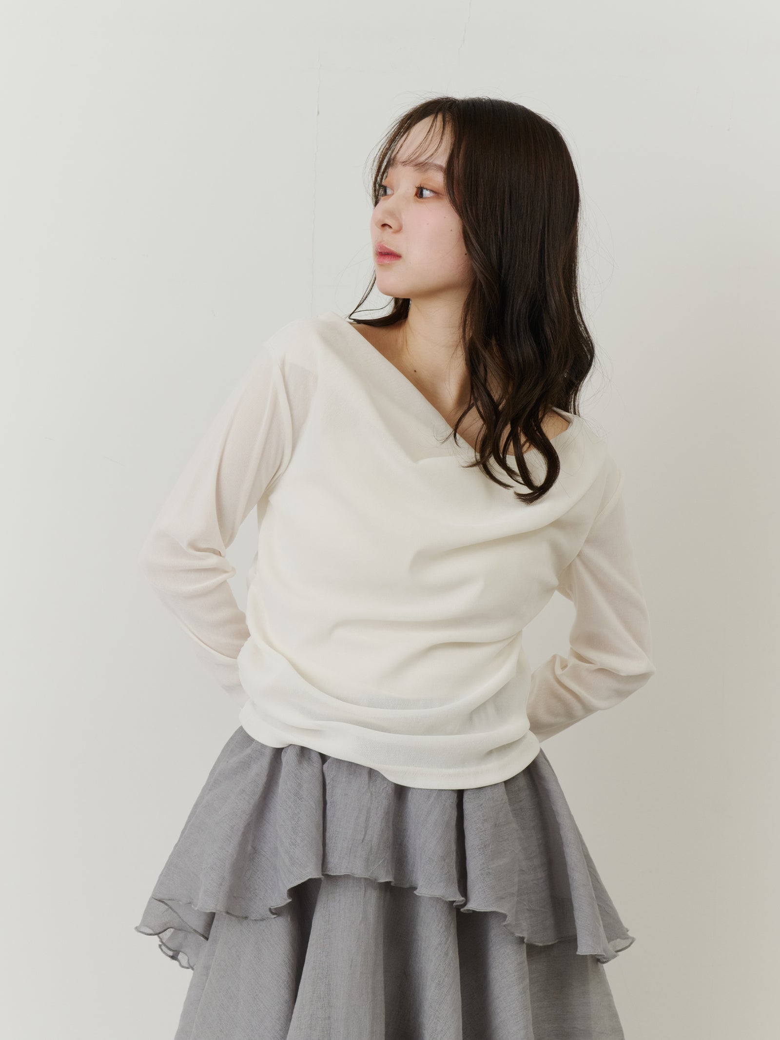 身長:163cm サイズ:F