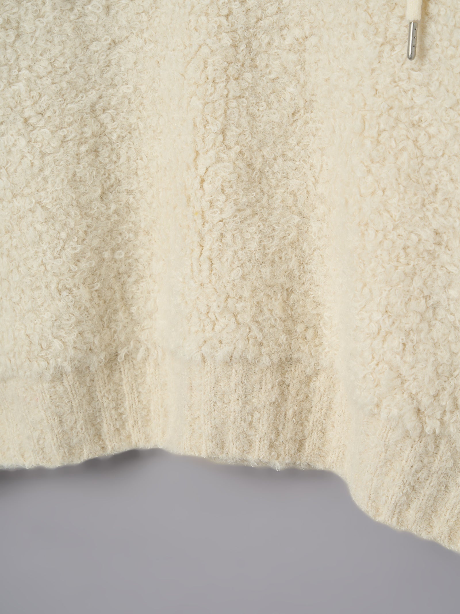 フードニットプルオーバー