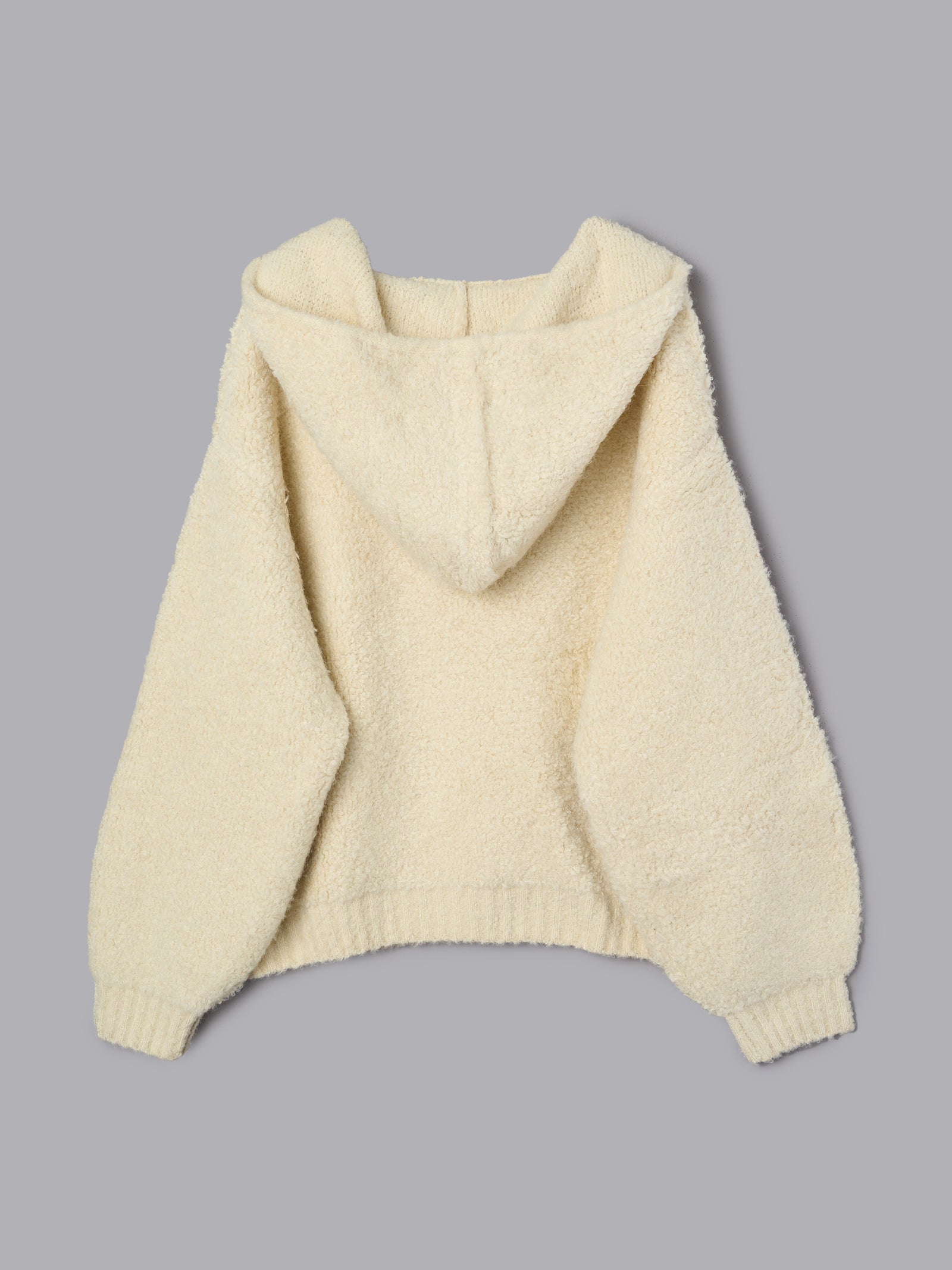 フードニットプルオーバー