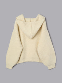 フードニットプルオーバー