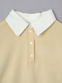 シャツドッキングポロニット