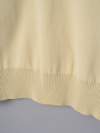 シャツドッキングポロニット