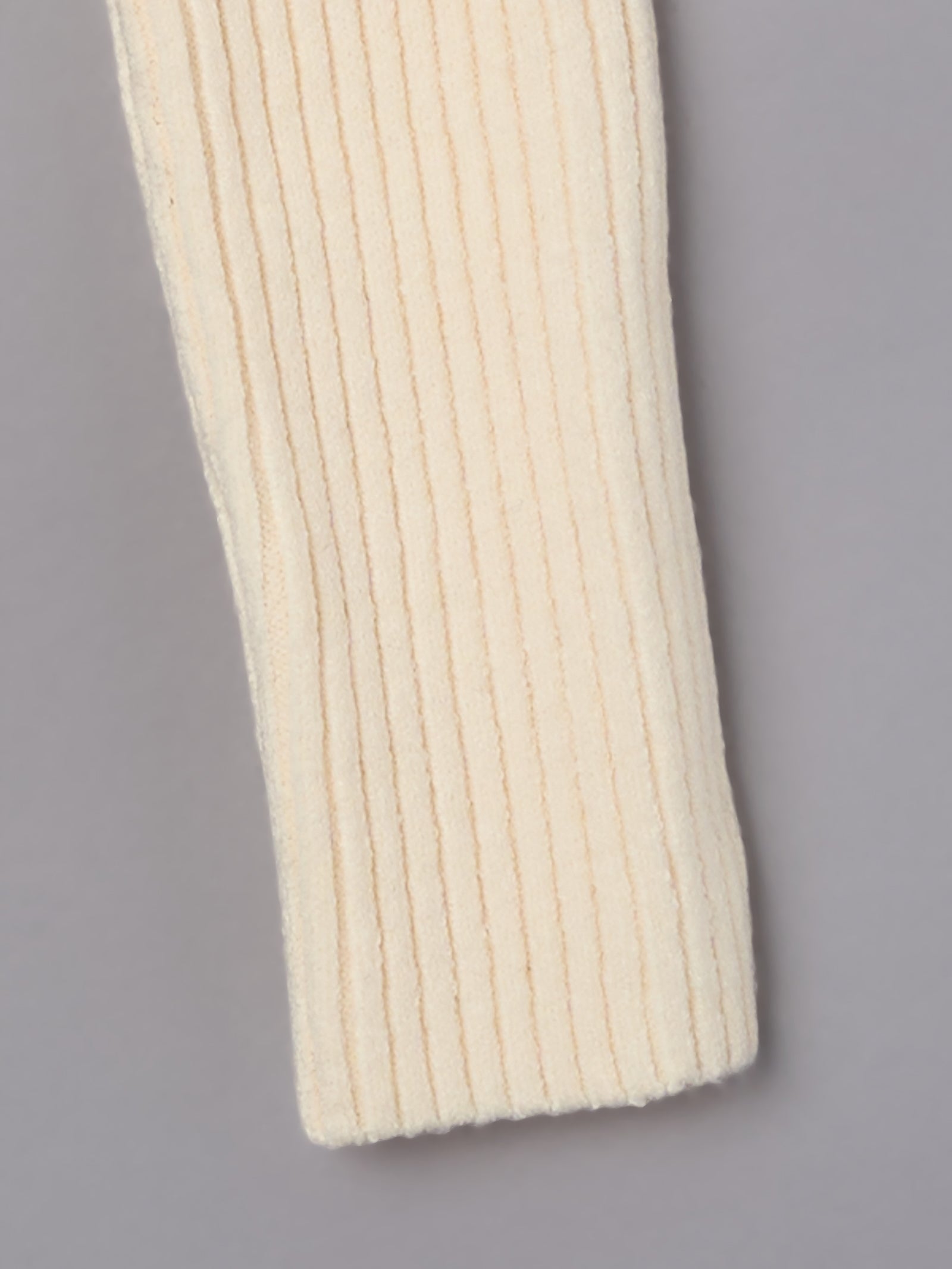 バイカラードッキングニット