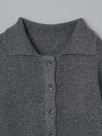 クロップドニットカーディガン[セットアップ可能]