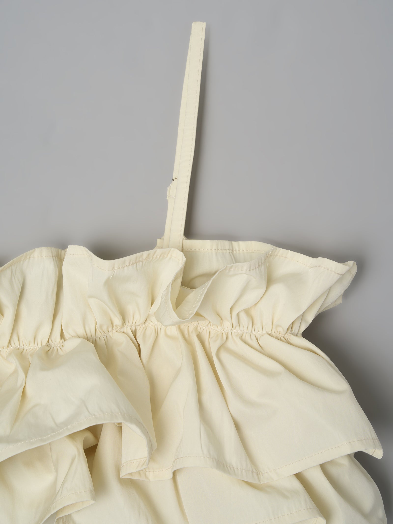 ボリュームフリルビスチェ