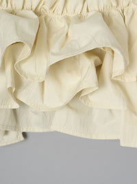 ボリュームフリルビスチェ