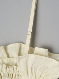 ボリュームフリルビスチェ