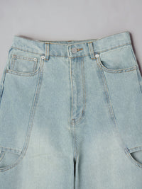 サイドスリットデニム