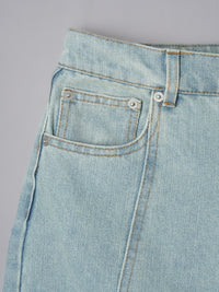 サイドスリットデニム