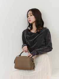 ダブルジップボストンバッグ