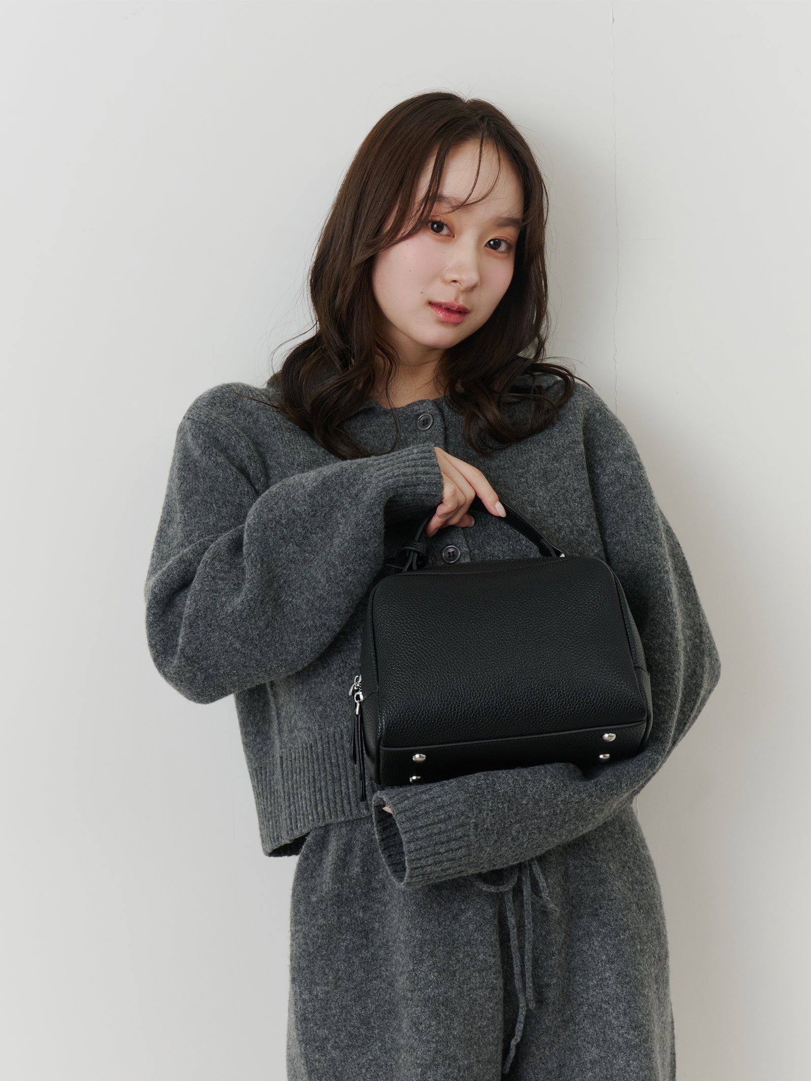 ダブルジップボストンバッグ