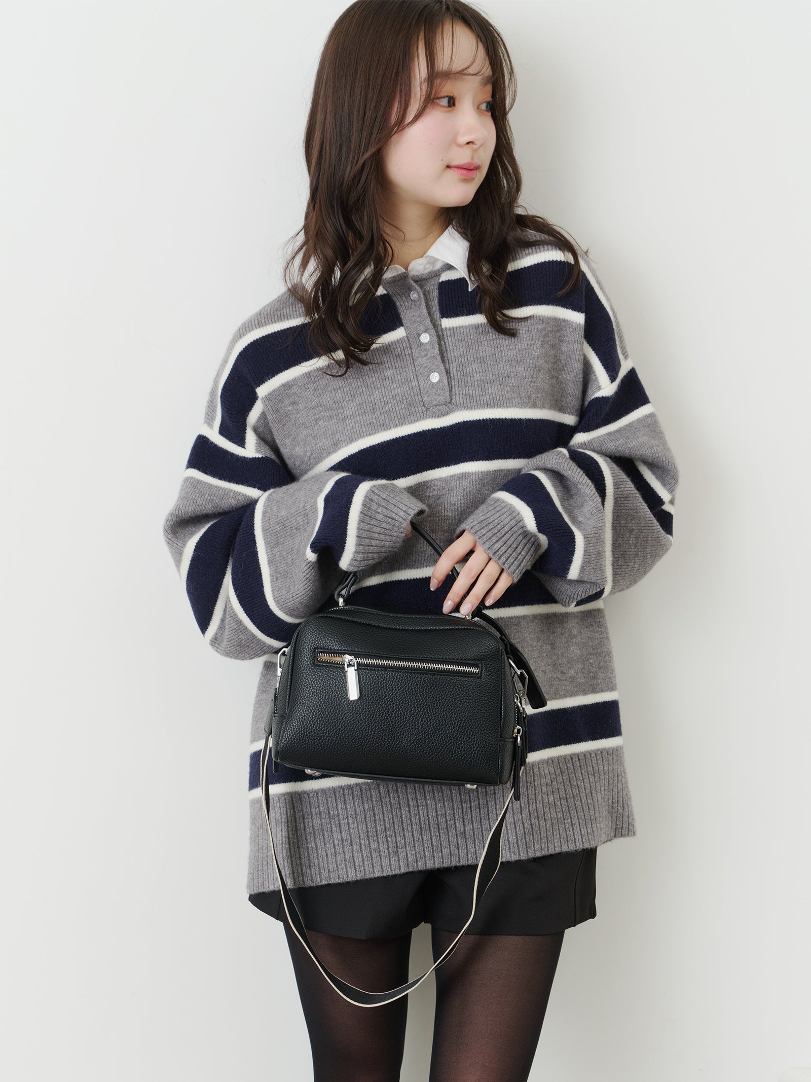 ダブルジップボストンバッグ