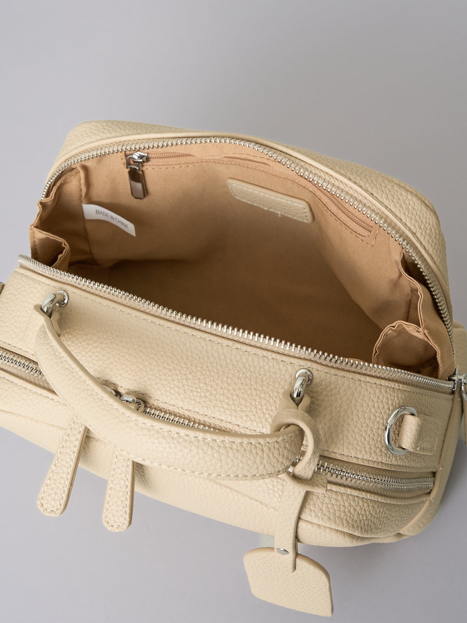 ダブルジップボストンバッグ