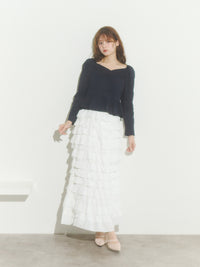 カシュクールシャツブラウス