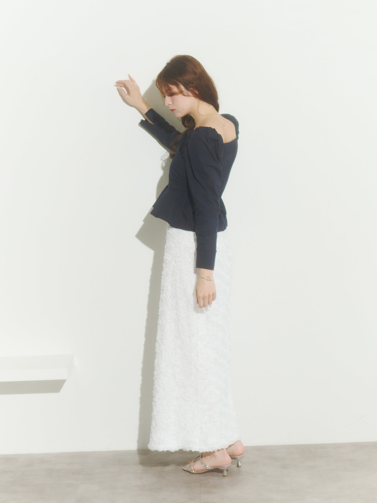 カシュクールシャツブラウス