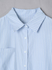 ストライプチュニックワンピース