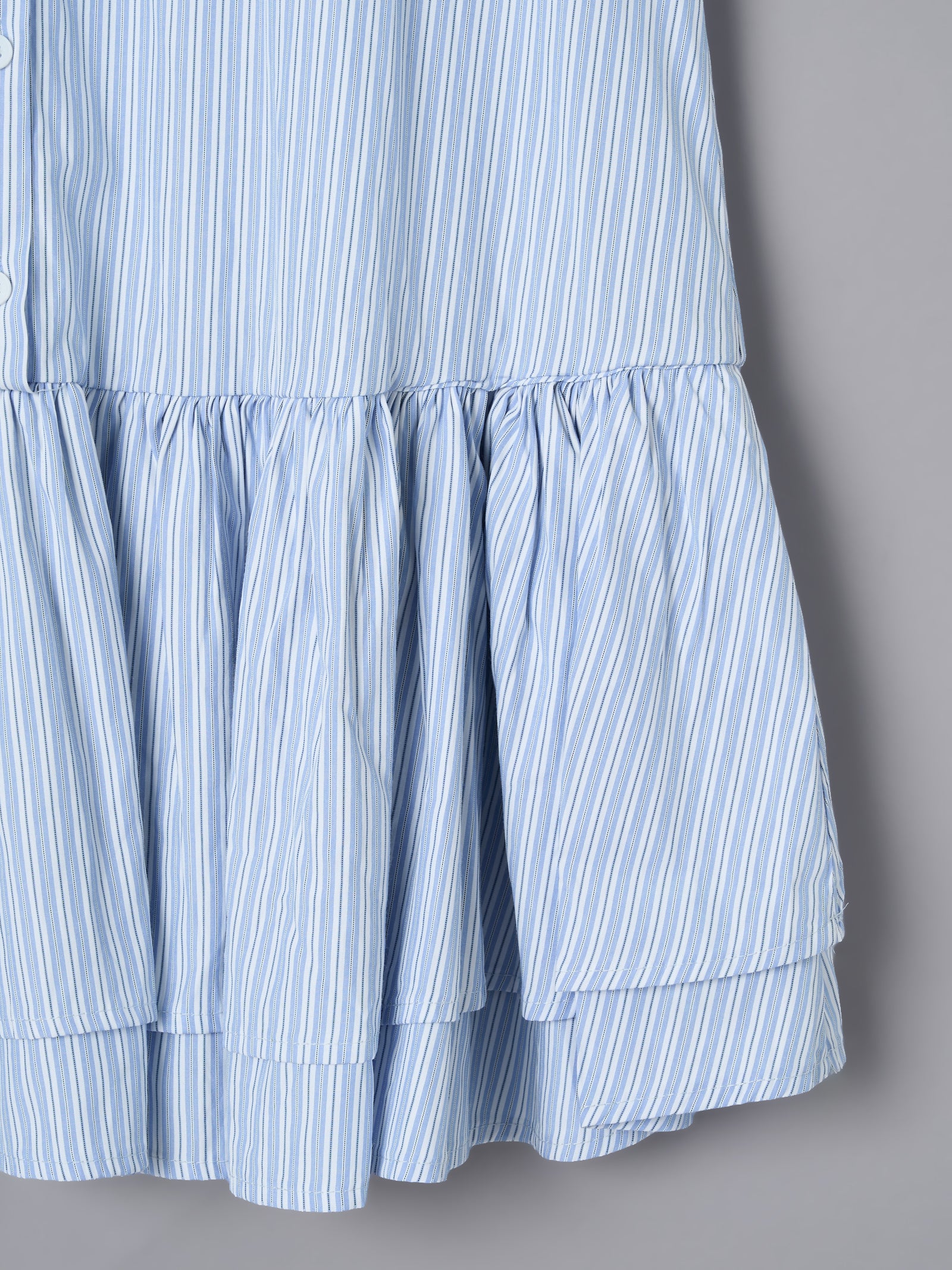 ストライプチュニックワンピース