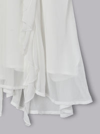 ラッフルチュニックワンピース