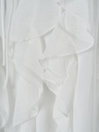 ラッフルチュニックワンピース