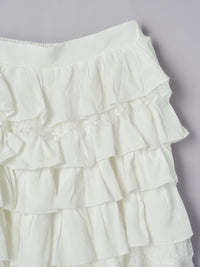 【予約】レースティアードスカート【発送予定日 4月上旬〜4月中旬】