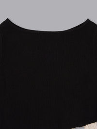 【予約】ボートネックドッキングワンピース【発送予定日 8月下旬〜9月上旬】
