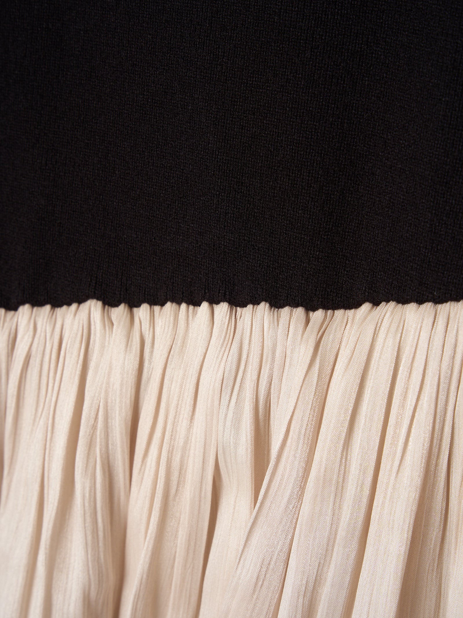 ボートネックドッキングワンピース