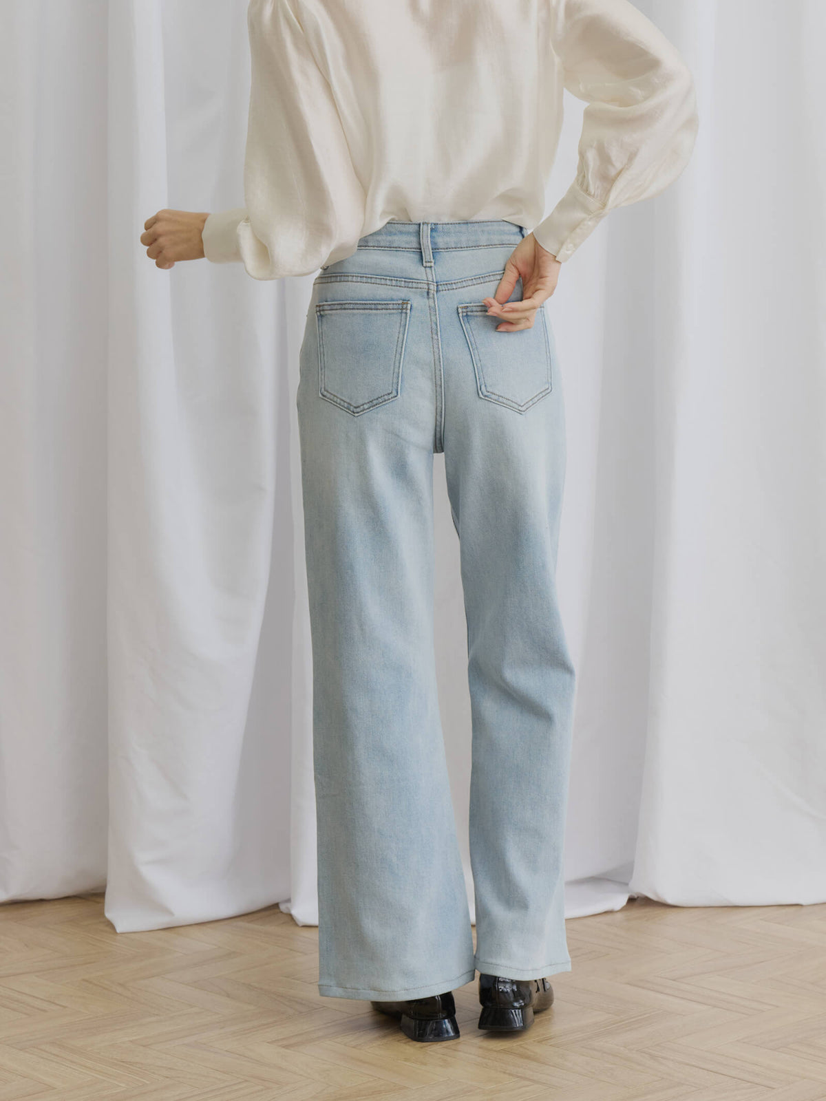 ベーシックストレートデニム