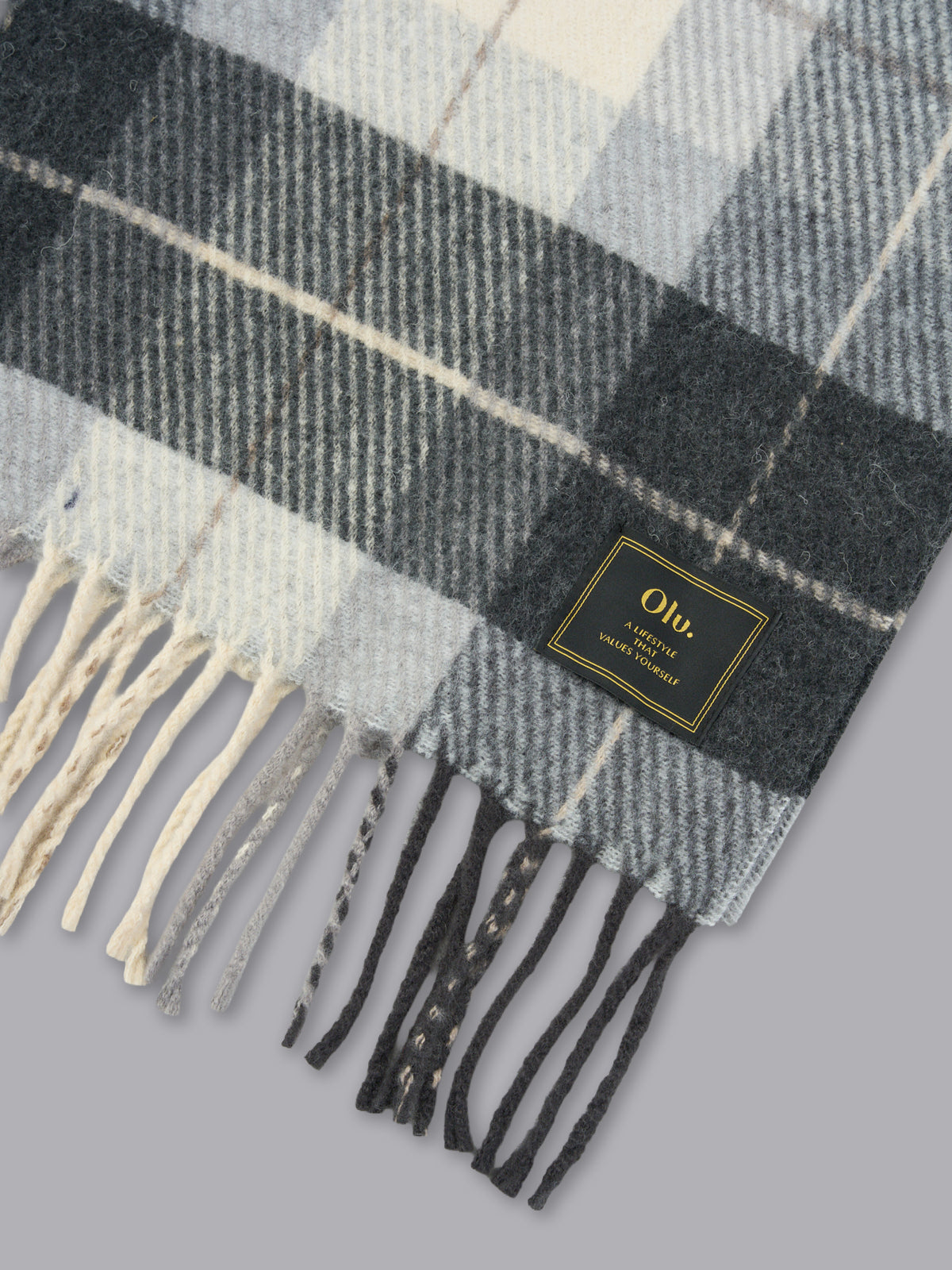 ノーブルチェックストール