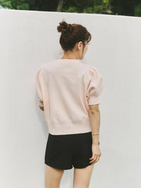 パフスリーブプルオーバー
