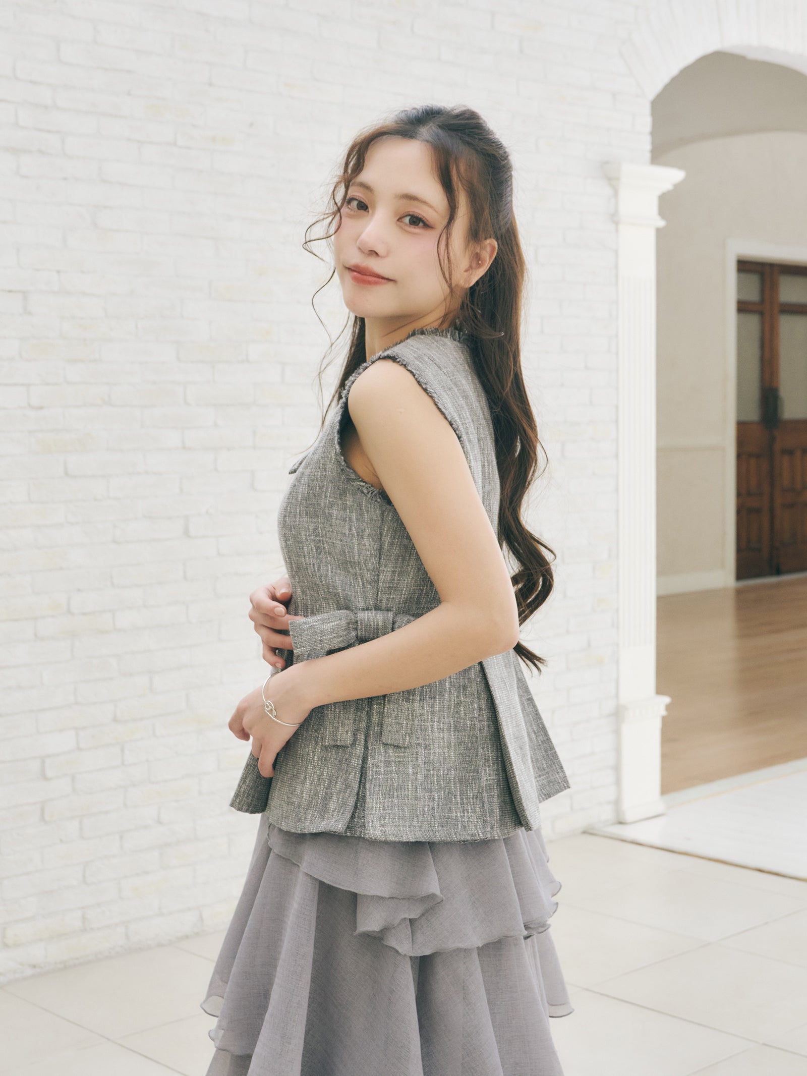 身長:158cm サイズ:F