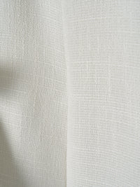 ツイードペプラムリボントップス