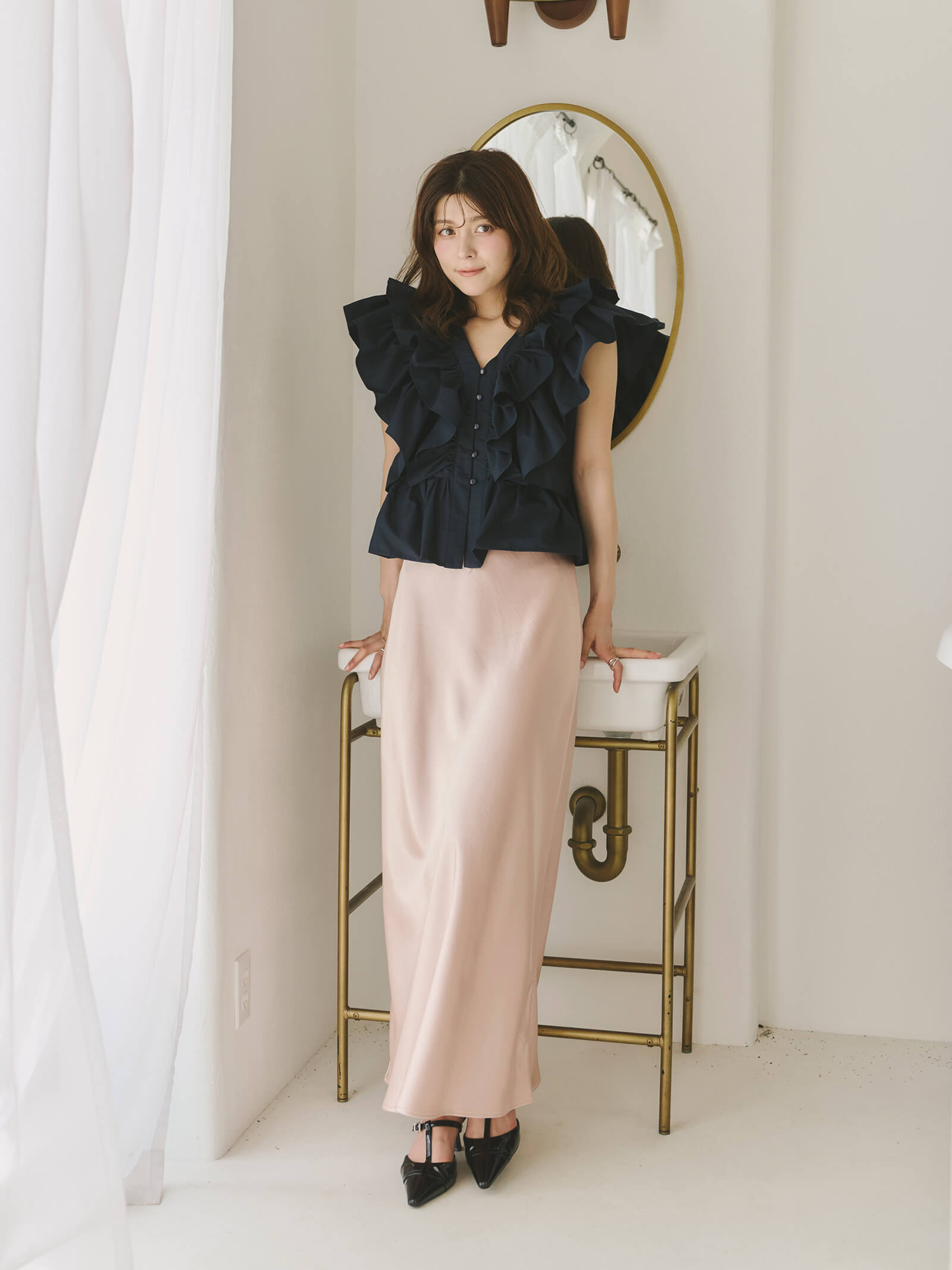 身長:164cm サイズ:F